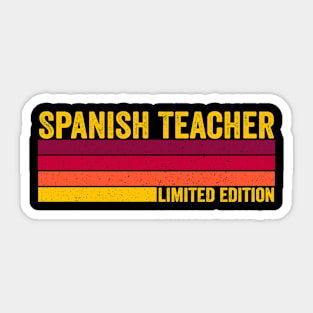 Spanish Teacher Sticker